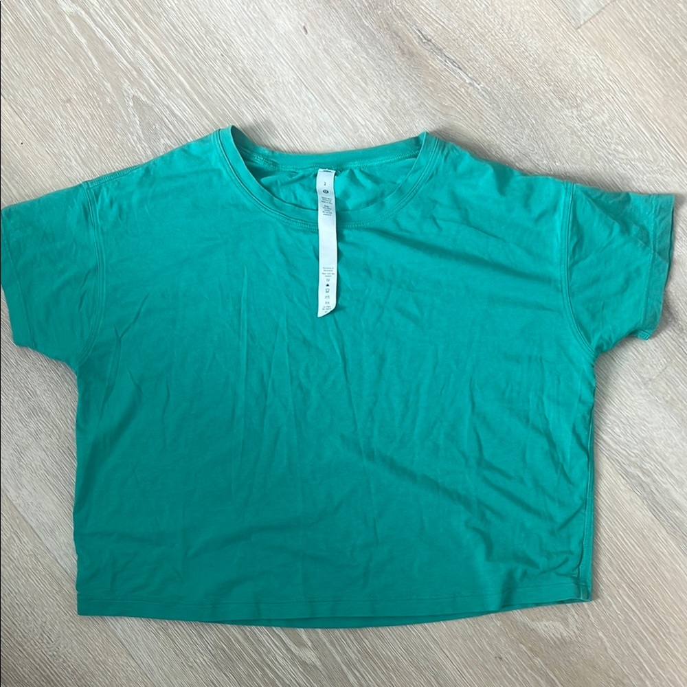 Lululemon Vibrant Green Tee